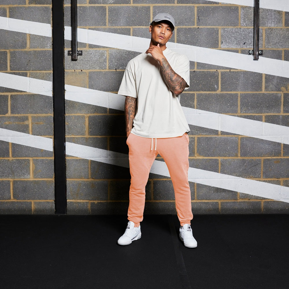 Men's Sports Solid Color Casual Trousers Outdoor