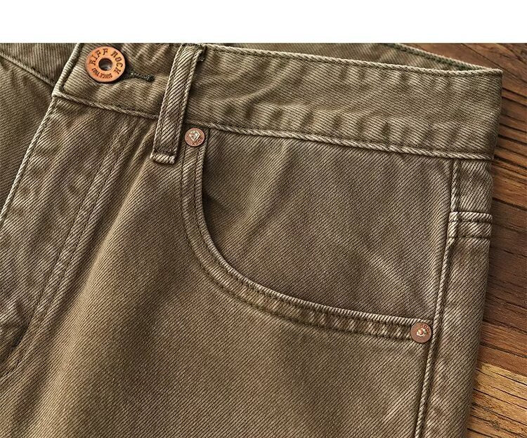 Men's American Street Washed Distressed Fashion Jeans