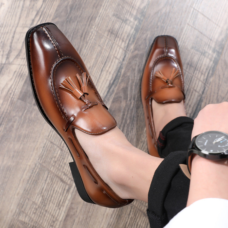 Business Casual Breathable Leather Shoes