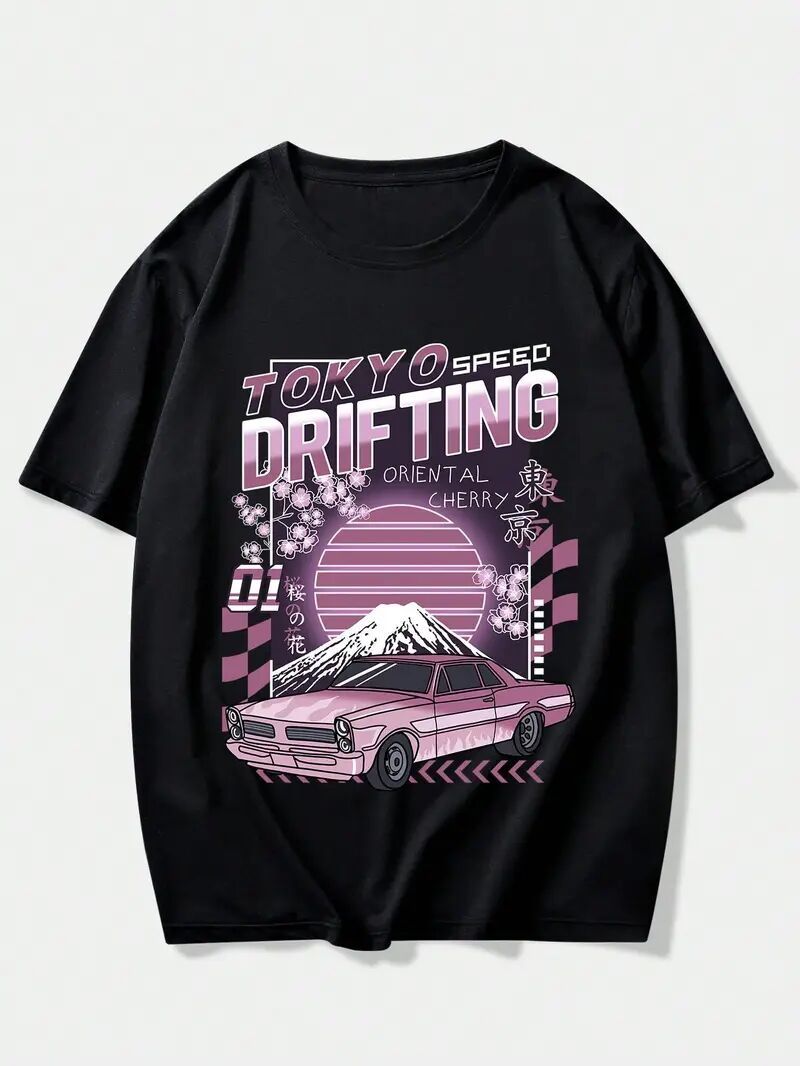 Men's Printed Short-sleeved T-shirt