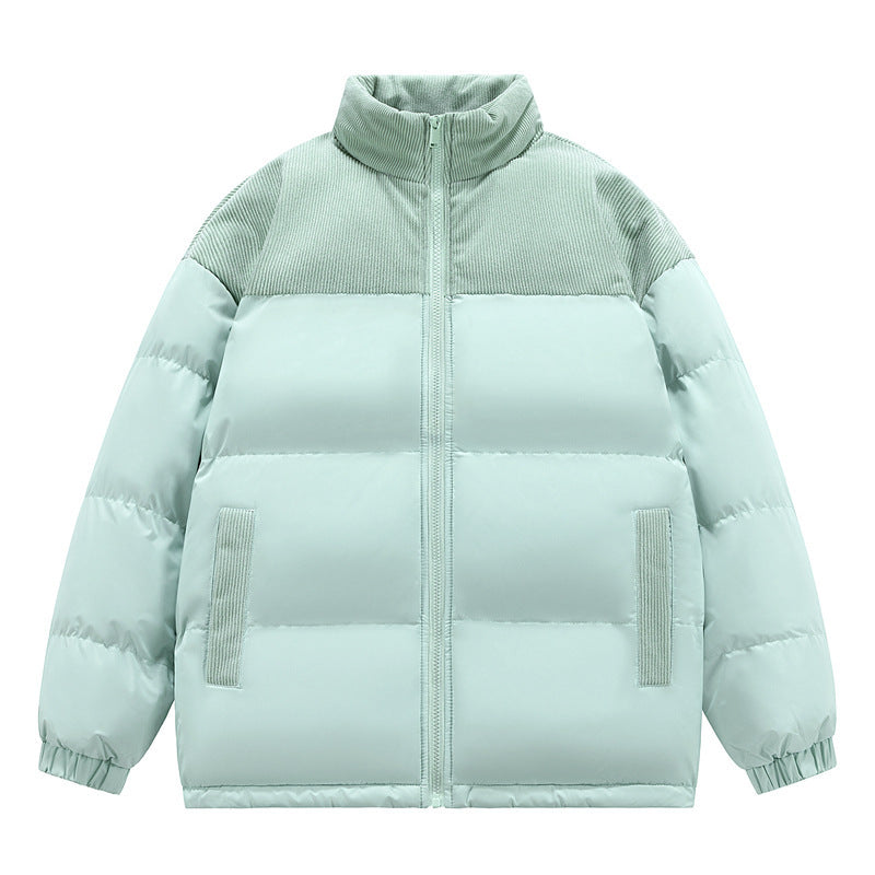Winter Male New Cotton Clothing Thick Loose Hoodie Padded Coat