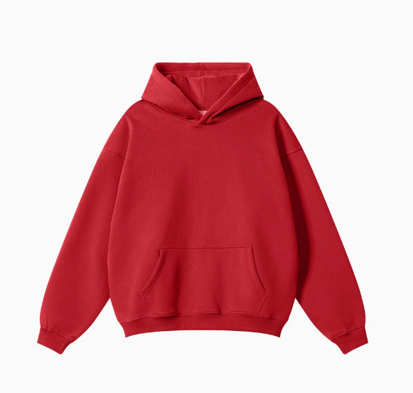 450g Terry Men's Hooded Men's Sweater