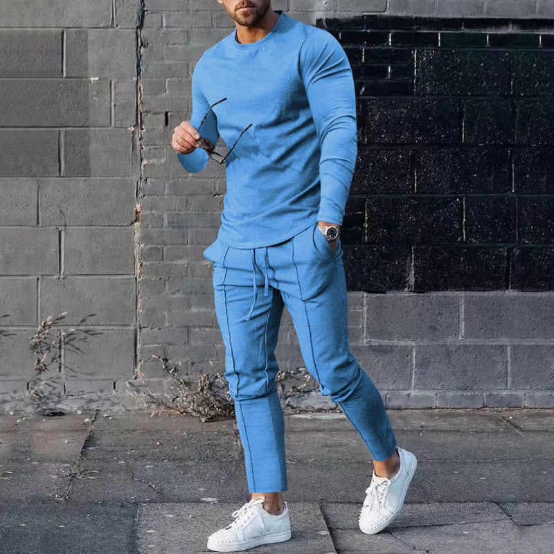3D Digital Printing Fashion Casual Two-piece Suit