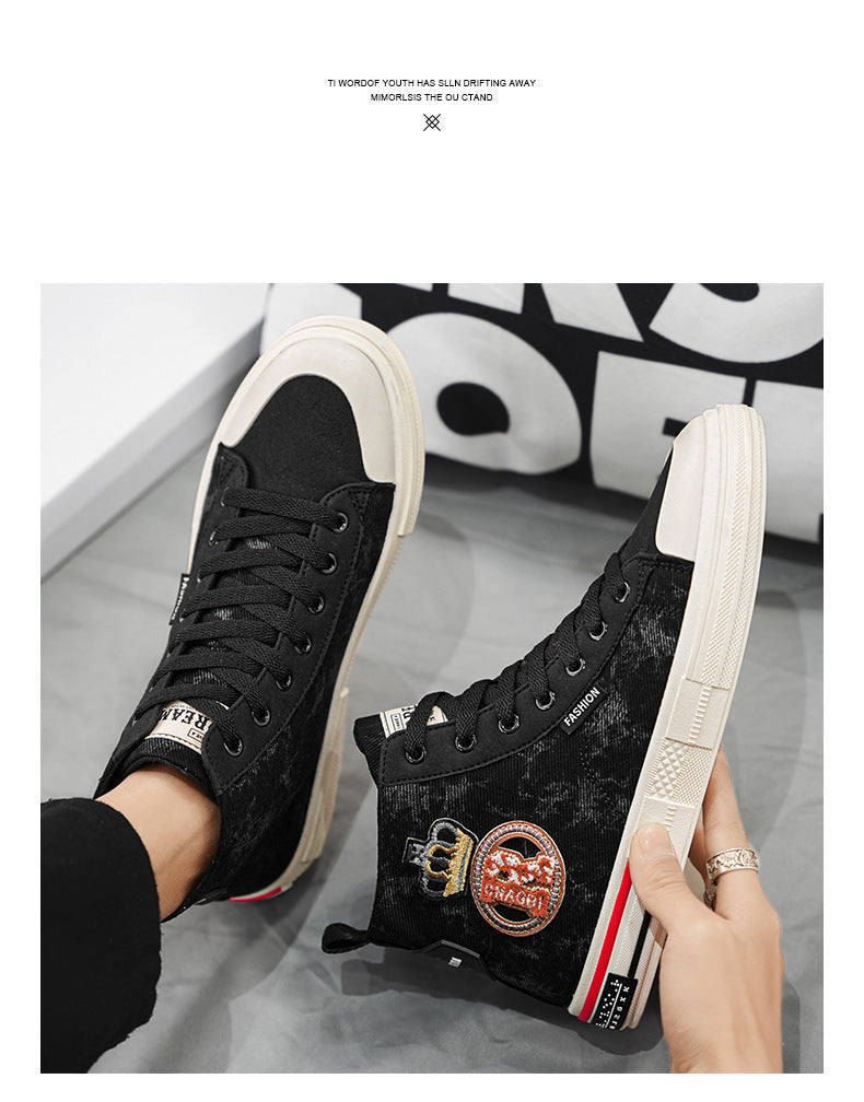 Men's Summer Breathable Casual Canvas Shoes