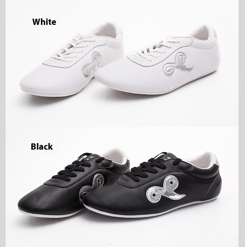 Soft Sole Top Layer Cowhide Tai Chi Shoes