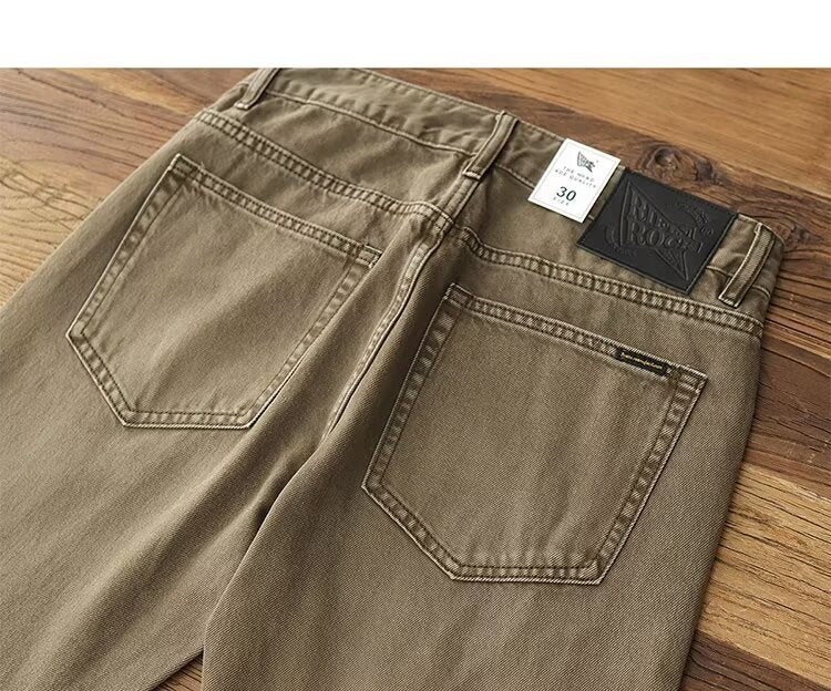 Men's American Street Washed Distressed Fashion Jeans