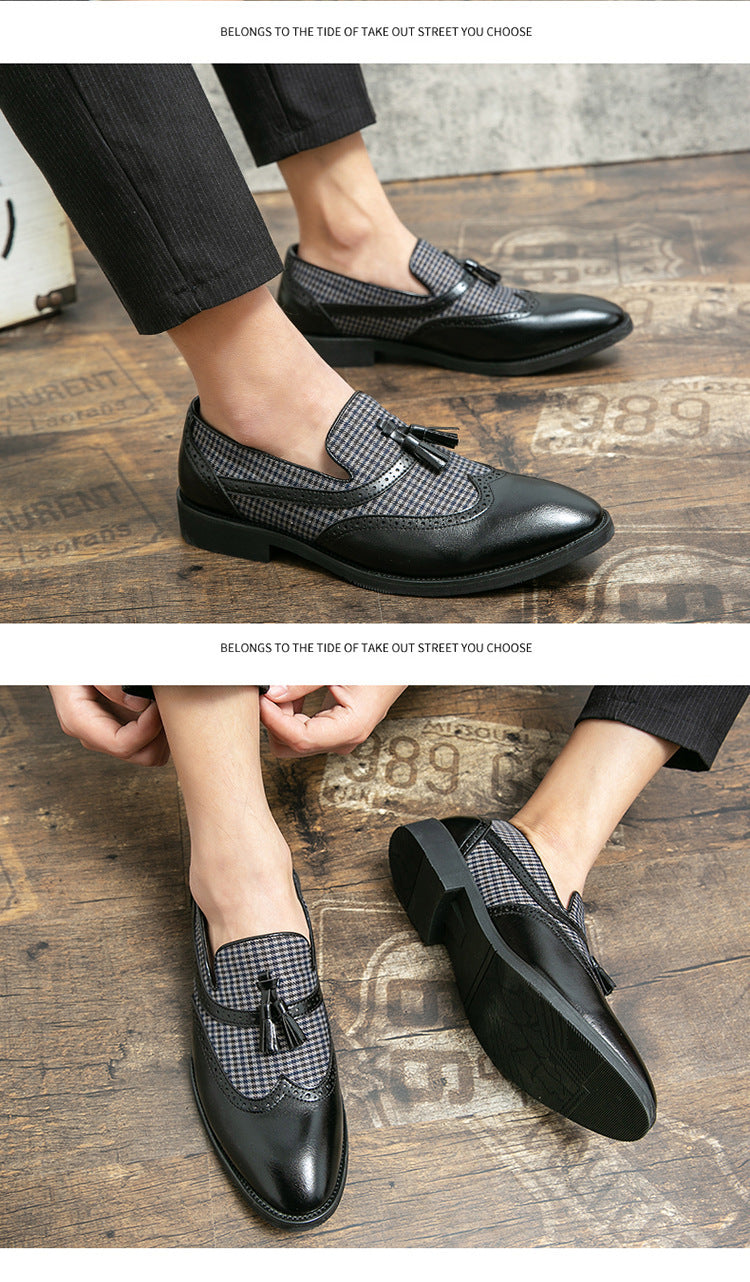 Men's British-style Business Casual Leather Shoes