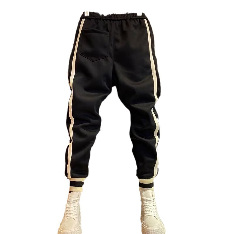 Men's FallWinter Fleece-lined Track Pants