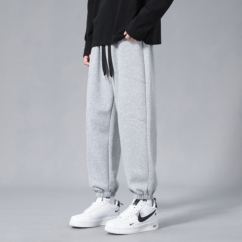 Straight Pants Men's New American-style Heavy Sweatpants