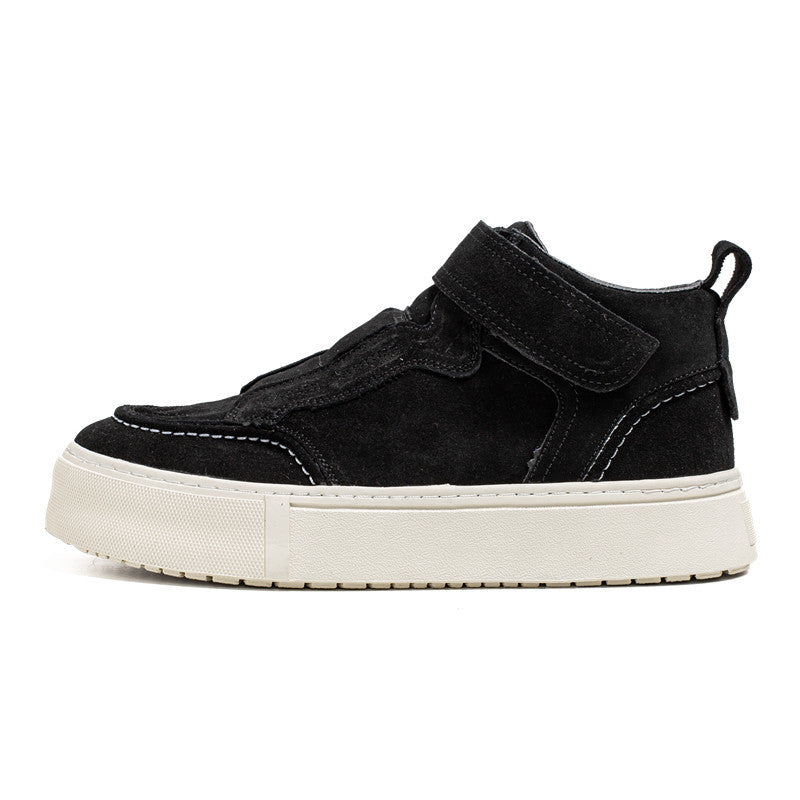 Sports Board Shoes Suede Surface Trendy Breathable Platform