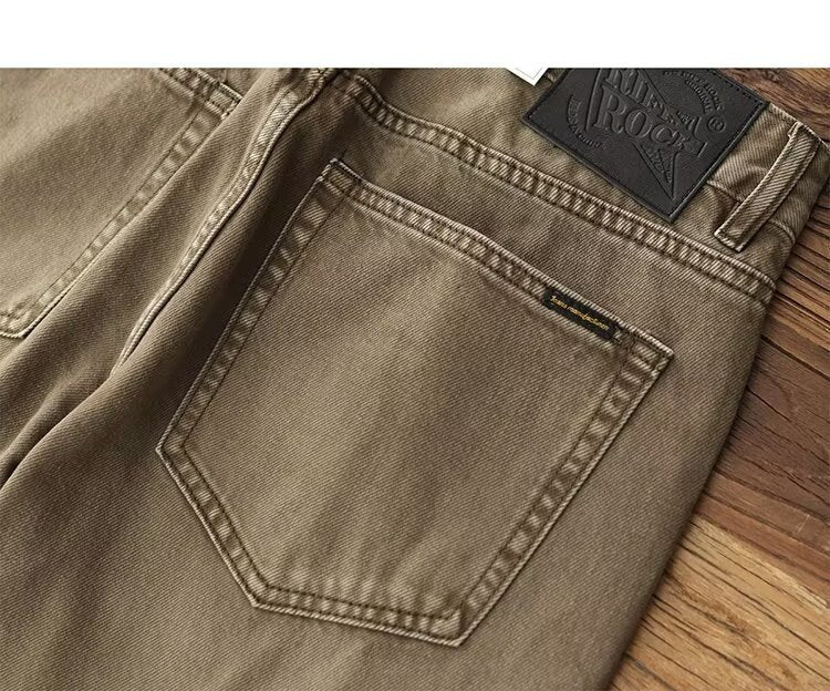 Men's American Street Washed Distressed Fashion Jeans