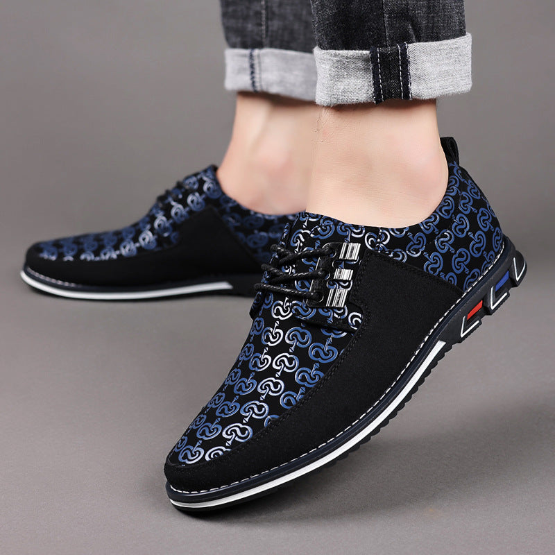 Casual Men's Shoes Trend 47 Leather Shoes Plus Size