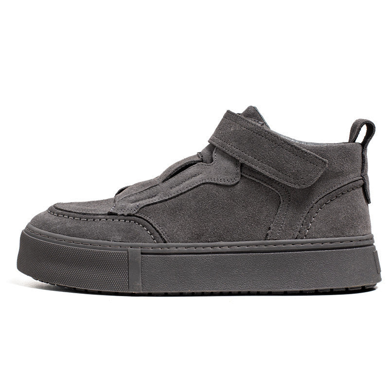 Sports Board Shoes Suede Surface Trendy Breathable Platform