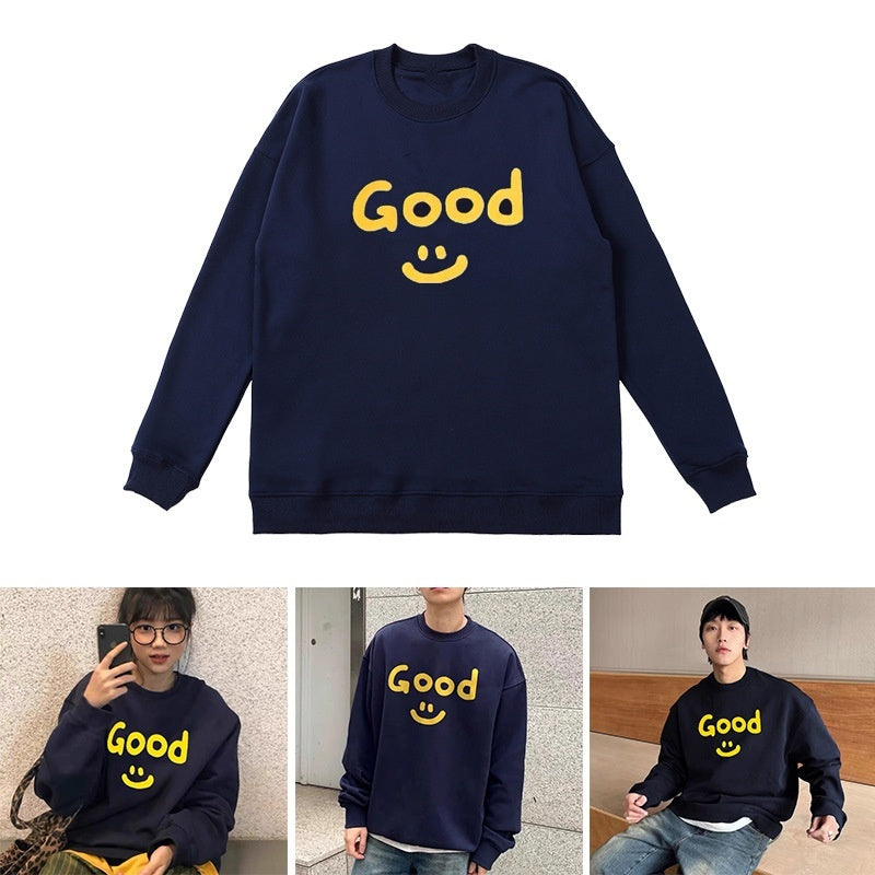 Men's Loose And Versatile Simplicity Round Neck Sweater